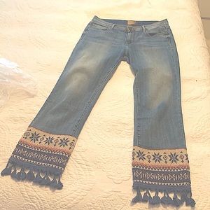 Driftwood 29size boho jeans, good condition